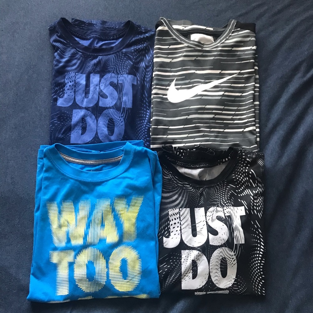 Boys Nike Dri Fit Tees